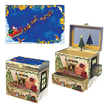 Christmas Musical Jewelry Box for Kids Enchantmints