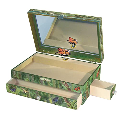 Butterfly Musical Jewelry Box for Girls - AU CLAIR DE LA LUNE - Enchantmints