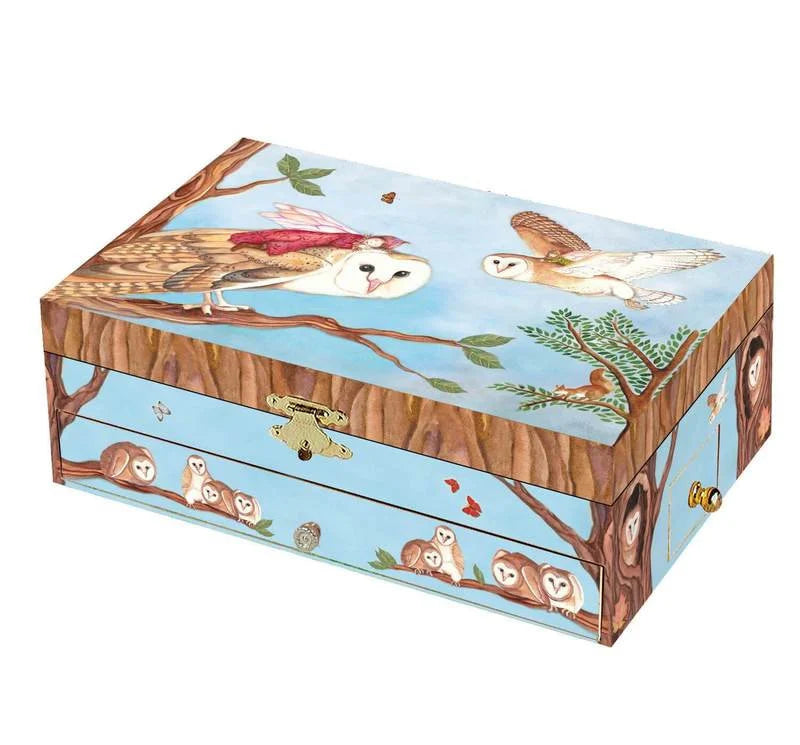 Fairy & Owl Music Box B1502 - Enchantmints