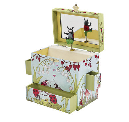 Enchantmints Lady Bugs Musical Jewelry Box for kids Enchantmints