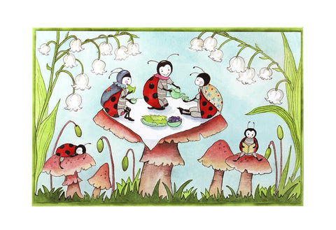 Enchantmints Lady Bugs Musical Jewelry Box for kids Enchantmints