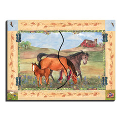 Horse Ranch Foldaway Mirror M20201 Enchantmints