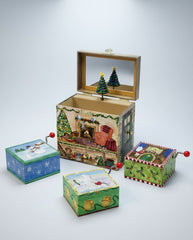Ultimate Christmas Melody Bundle – Large Jewelry Story Box + 4 Mini Music Gifts