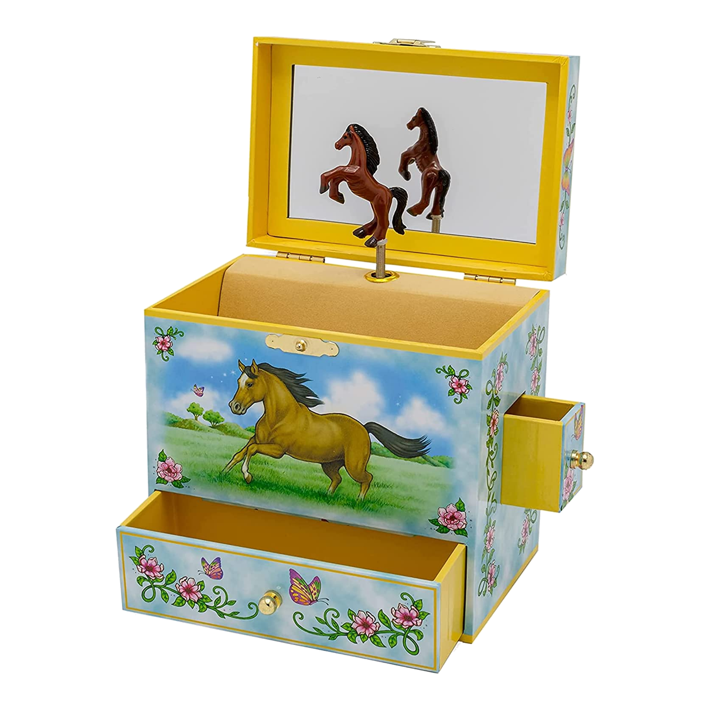 Wild and Free Musical Jewelry Box B1045