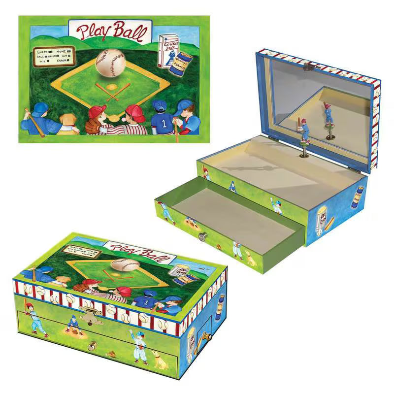 Baseball Music Box for kids - TAKE ME OUT TO THE BALL GAME Enchantmints