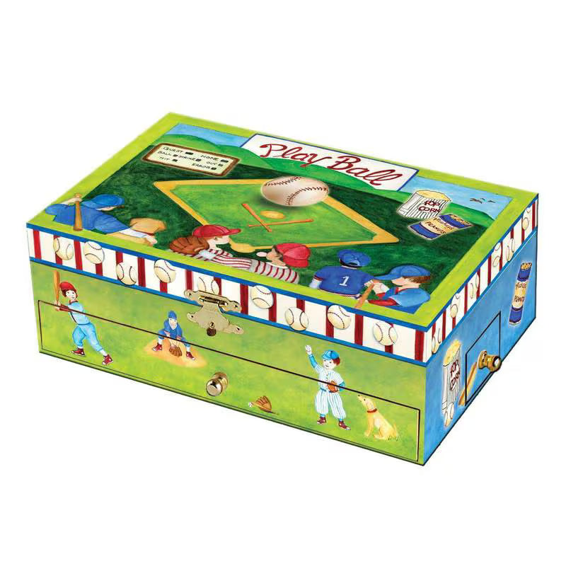 Baseball Music Box for kids - TAKE ME OUT TO THE BALL GAME Enchantmints