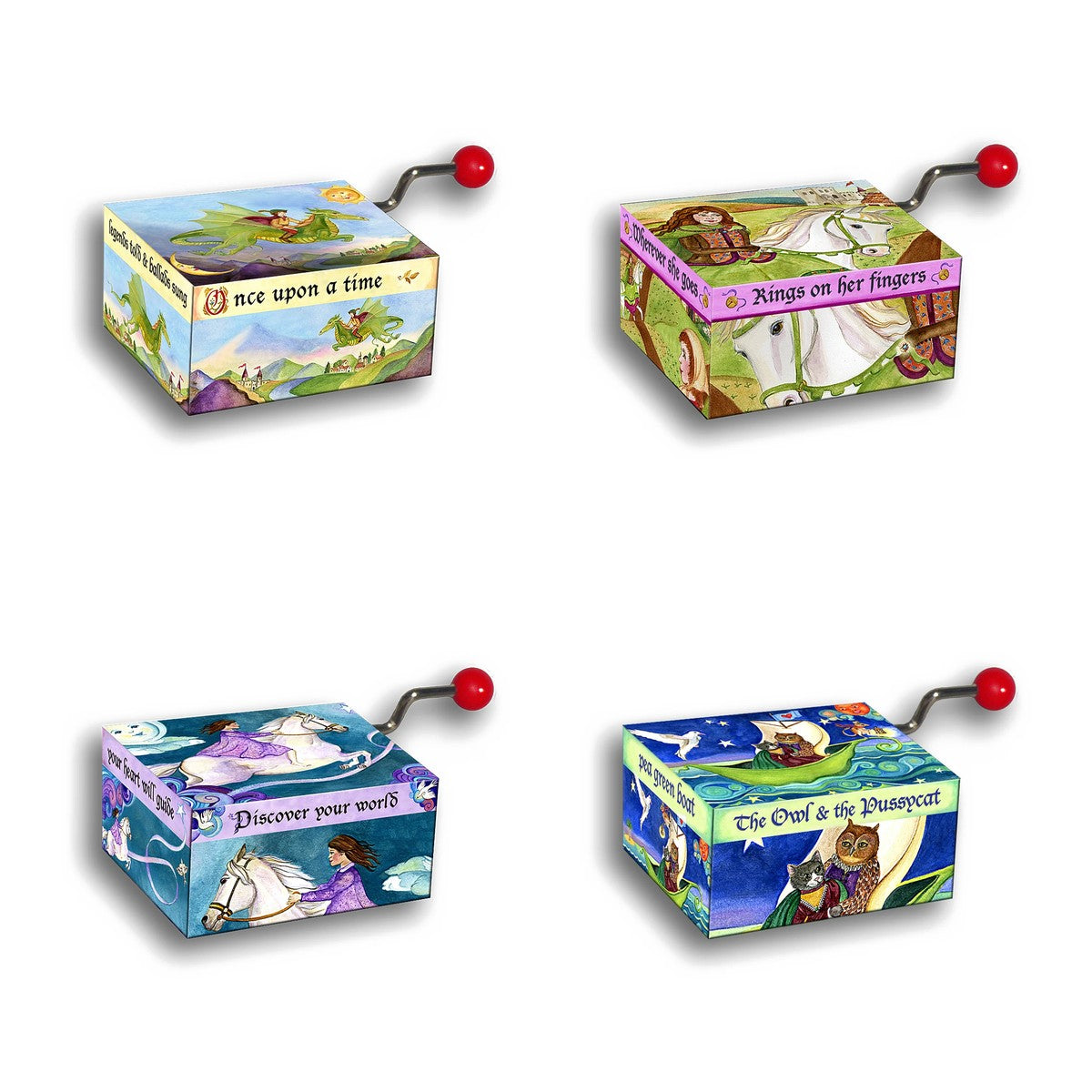 Storybook Mini Music Pack of 4 - all four designs