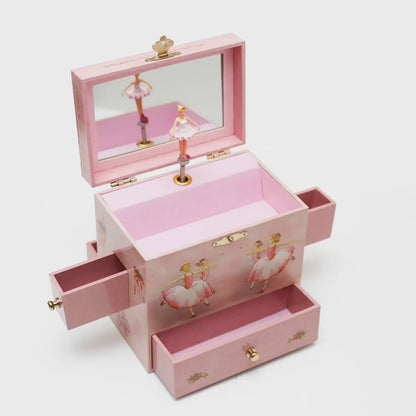 Ballerina Musical Jewelry Box - hear the Swan Lake tune