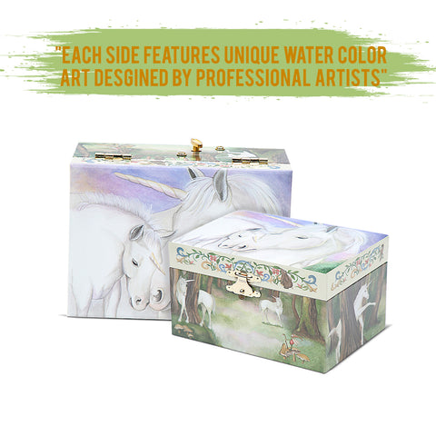 Gentle Unicorn Musical Jewelry Box - THE UNICORN - Enchantmints