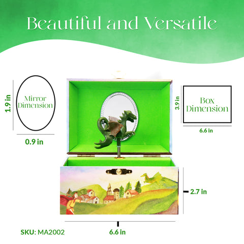 Playful Dragon Musical Jewelry Box MA2002 - Enchantmints