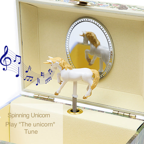 Gentle Unicorn Musical Jewelry Box - THE UNICORN - Enchantmints