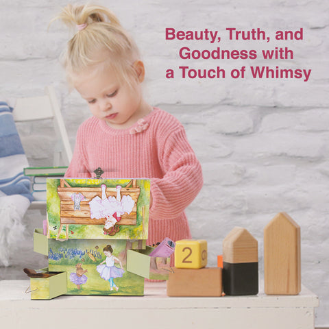 Ballet Friends Music Jewelry Box - Beautiful Dreamer Tune - Enchantmints