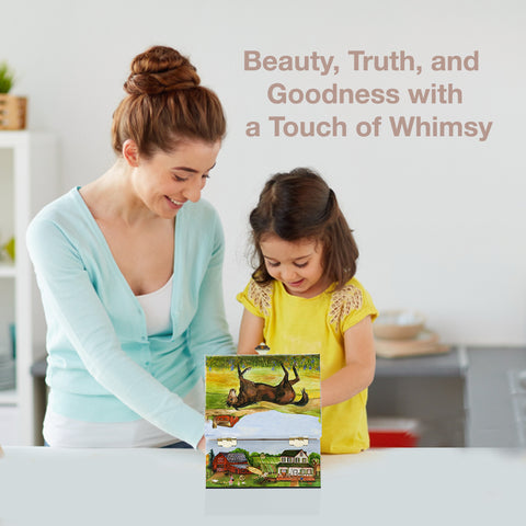 Country Horse Music Box - In The Good Old Summer Time Tune - Enchantmints