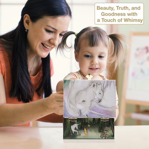 Gentle Unicorn Musical Jewelry Box - THE UNICORN - Enchantmints