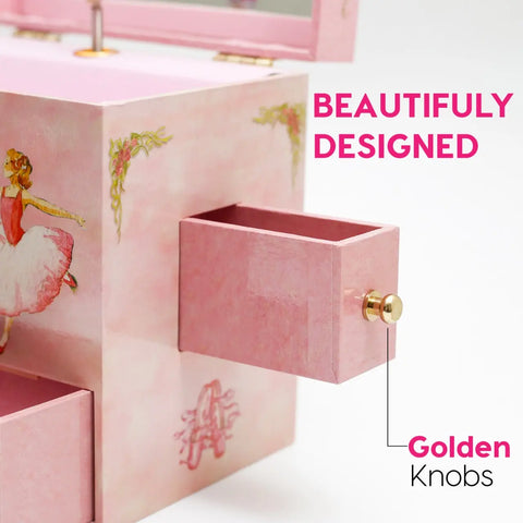 Ballerina Musical Jewelry Box - Swan Lake Tune - Enchantmints