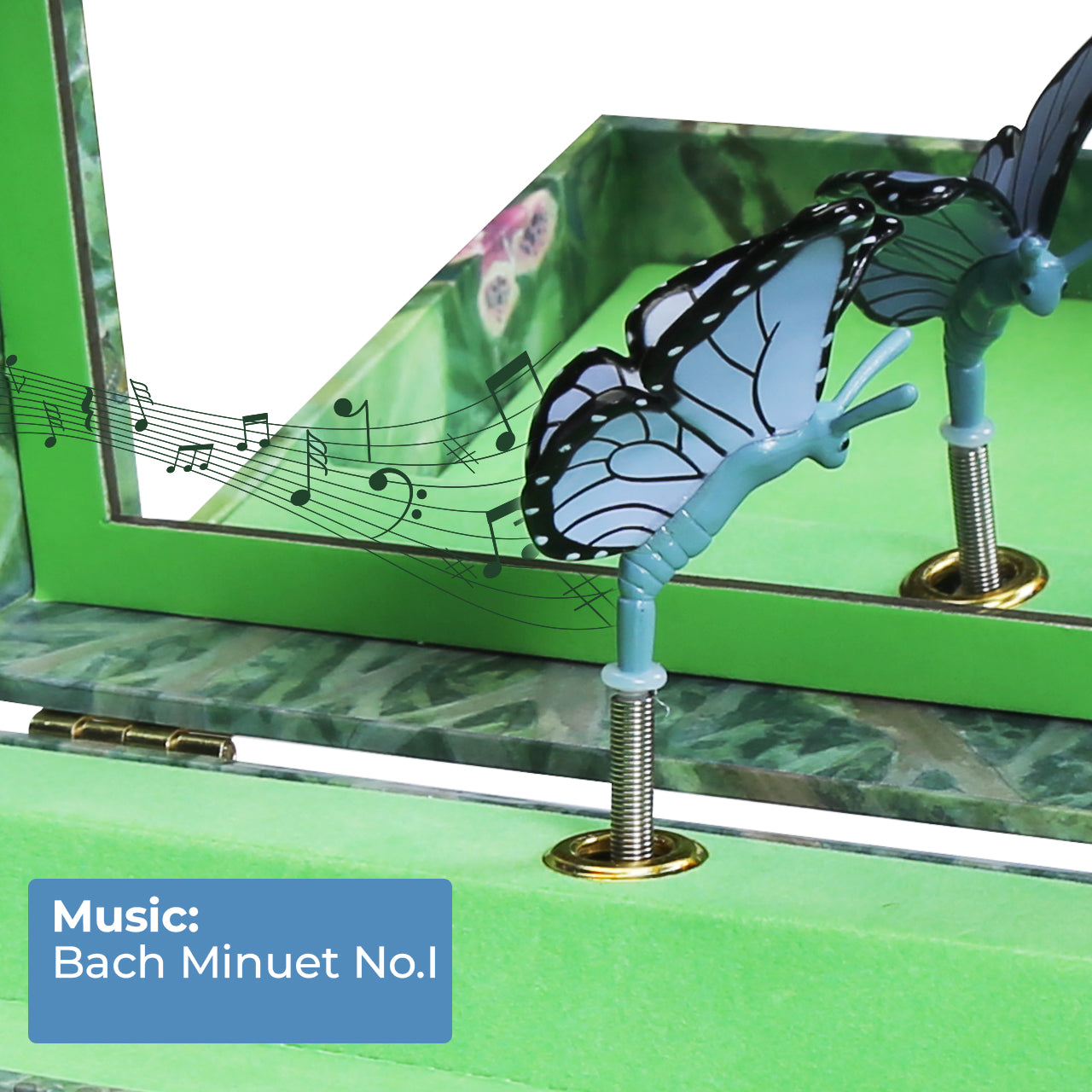 Mariposa Musical Jewelry Box B1702 - Enchantmints