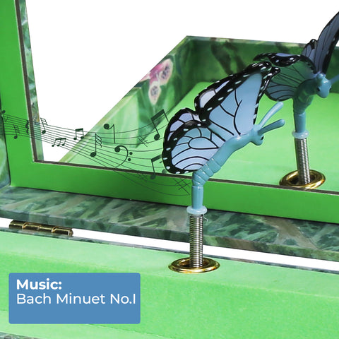 Mariposa Musical Jewelry Box B1702 - Enchantmints