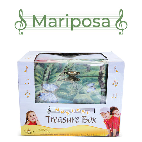 Mariposa Musical Jewelry Box B1702 - Enchantmints