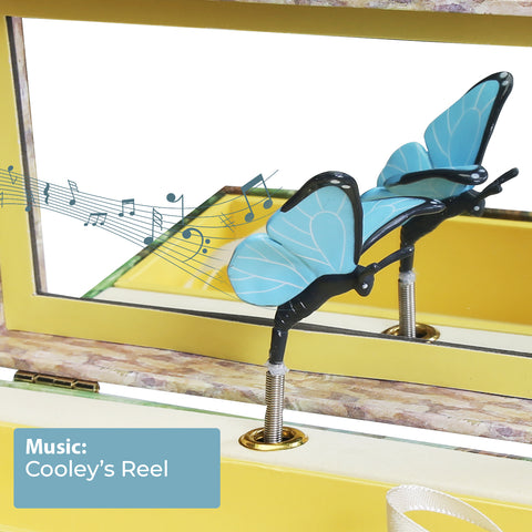 Butterfly Kids Musical Jewelry Box - Cooley’s Reel Tune - Enchantmints