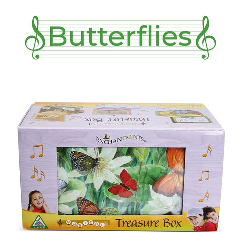 Butterfly Kids Musical Jewelry Box - Cooley’s Reel Tune Enchantmints