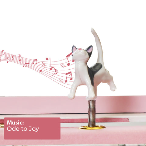 Curious Kittens Musical Jewelry Box - Ode to Joy Tune - Enchantmints