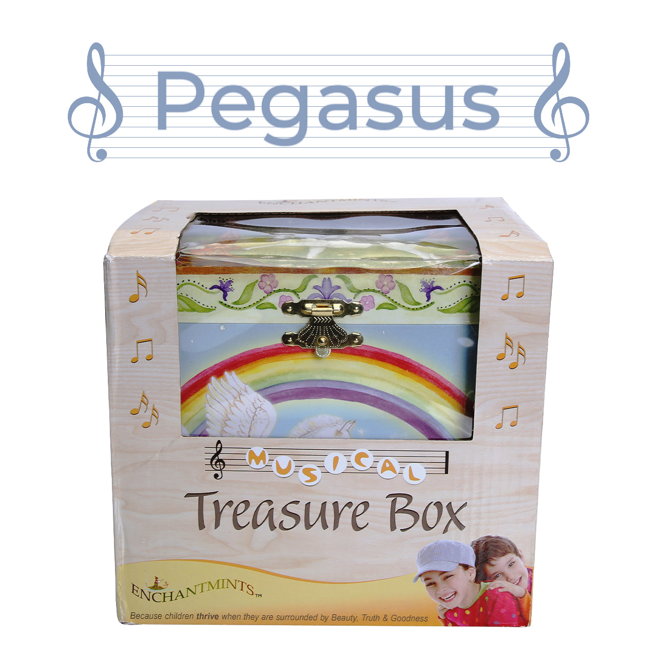 Boîte à bijoux musicale Pegasus B1201