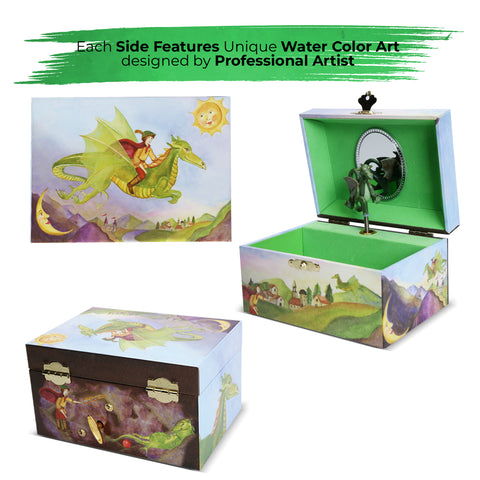 Playful Dragon Musical Jewelry Box MA2002 - Enchantmints