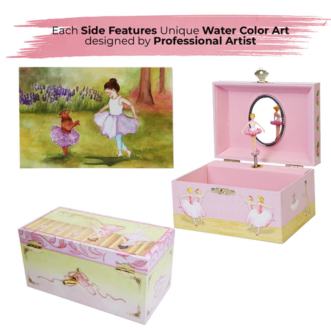 Small Ballerina Music Box MA4004 - Enchantmints