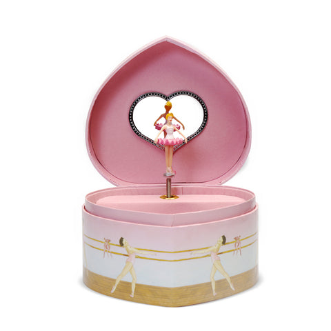 Ballerina Heart Musical Treasure Box - Swan Lake Tune - Enchantmints