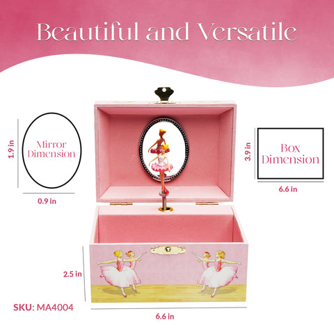 Small Ballerina Music Box MA4004 - Enchantmints