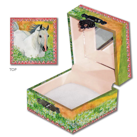 Enchantmints Horse In Meadows Treasure Chest - Enchantmints