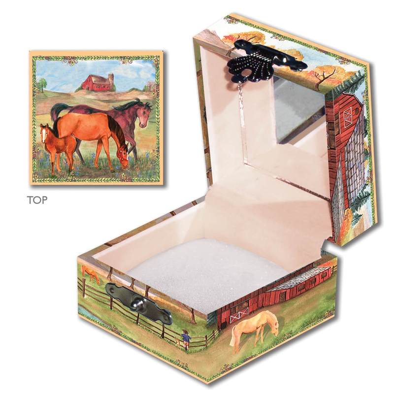 Enchantmints Horse Ranch Treasure Chest - Enchantmints