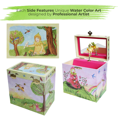 Spring Burst Musical Jewelry Box B5005 Enchantmints