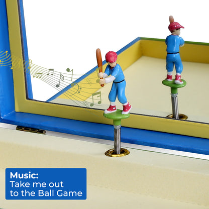 Baseball Music Box for kids - TAKE ME OUT TO THE BALL GAME - Enchantmints