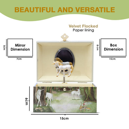 Gentle Unicorn Musical Jewelry Box - THE UNICORN - Enchantmints