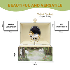 Gental Unicorn Musical Jewelry Box MA6006