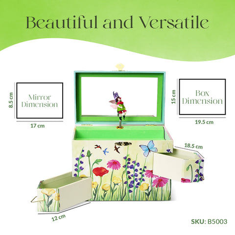 Summer Sunshine Musical Jewelry Box: Colorful Elegance and Melodic Delight Enchantmints