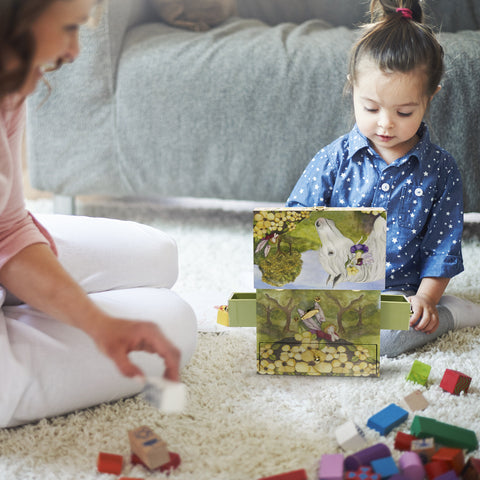 Horse Fairy Musical Jewelry Box - IN THE GOOD OLD SUMMER TIME - Enchantmints